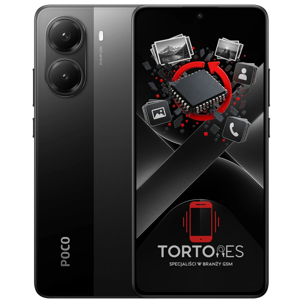 POCO X7 Pro z ilustracją odzyskiwania danych - odzyskiwanie danych