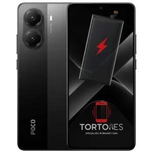 POCO X7 Pro z ilustracją baterii - wymiana baterii