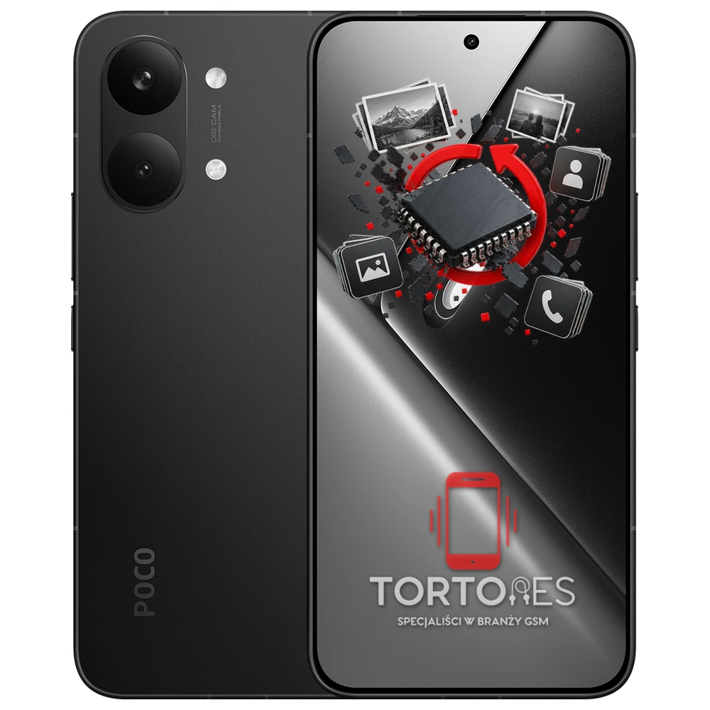 POCO X8 Pro Max z ilustracją odzyskiwania danych - odzyskiwanie danych