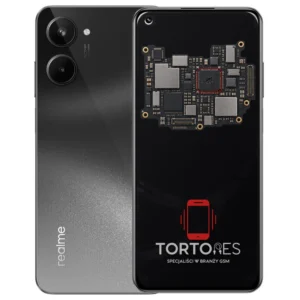 Realme 10 4G z ilustracją płyty głównej - naprawa płyty głównej