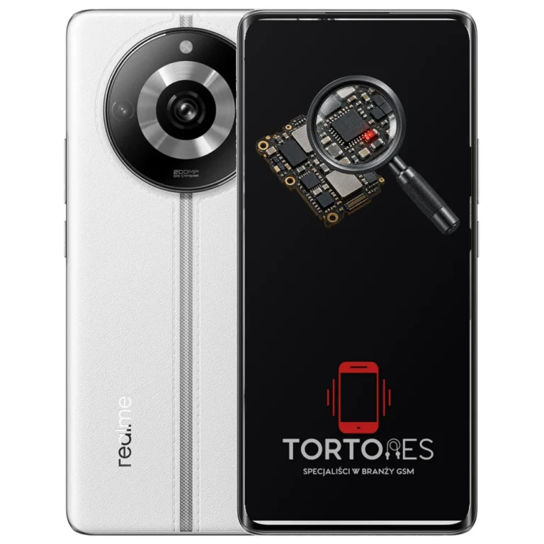 Realme 11 Pro 5G z symbolem diagnostyki - diagnoza telefonu