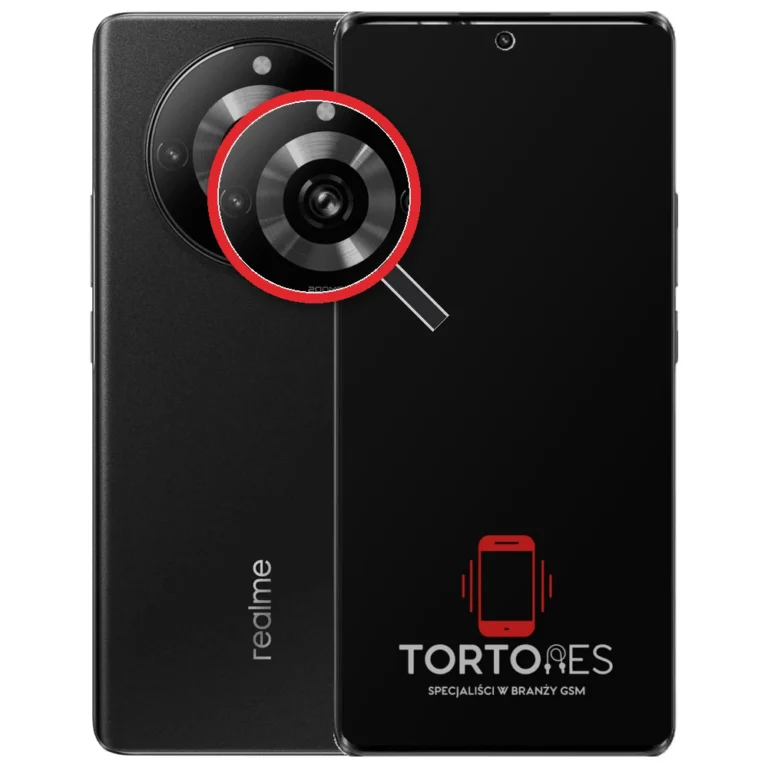 Realme 11 Pro+ 5G z lupą na tylnych aparatach - wymiana tylnej kamery