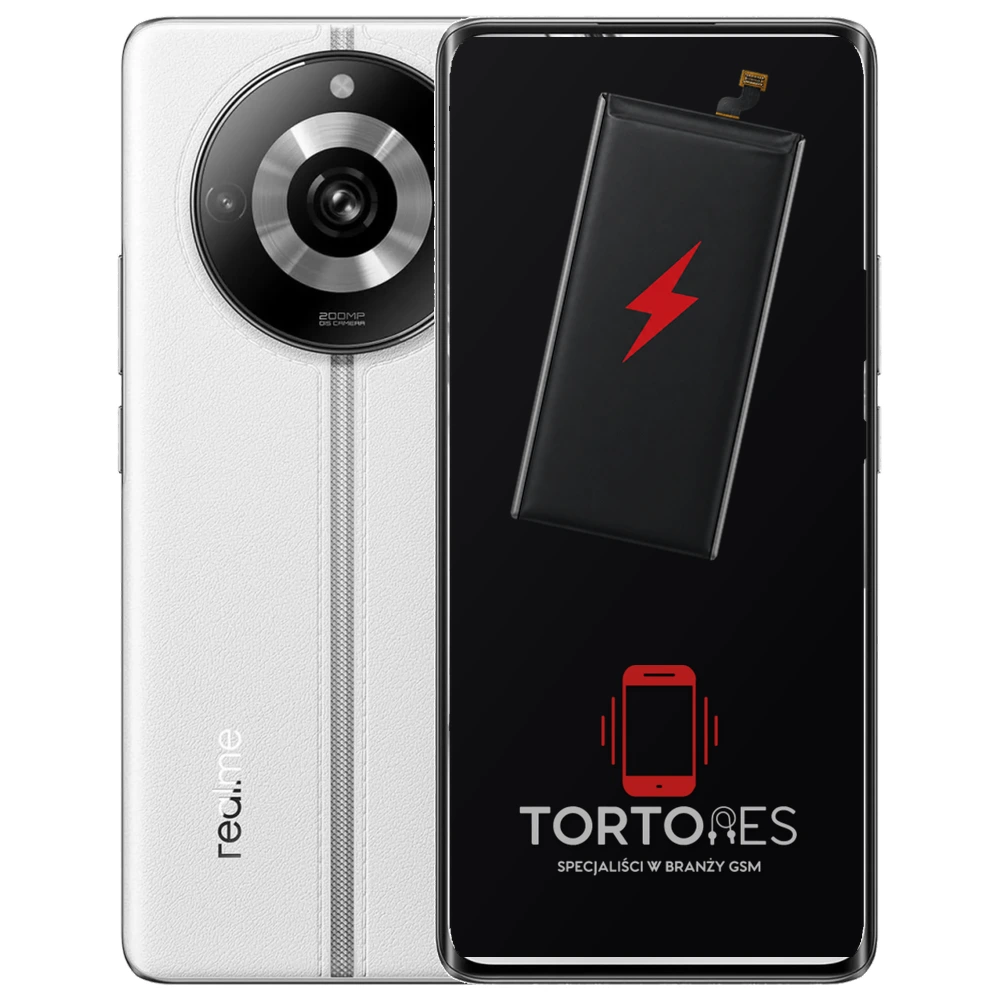 Realme 11 Pro 5G z ilustracją baterii - wymiana baterii