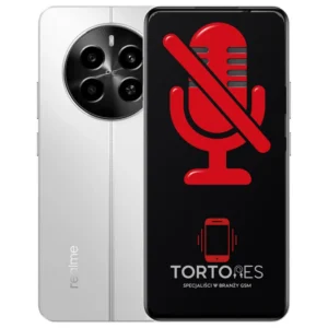 Realme 12 4G z symbolem mikrofonu - naprawa mikrofonu