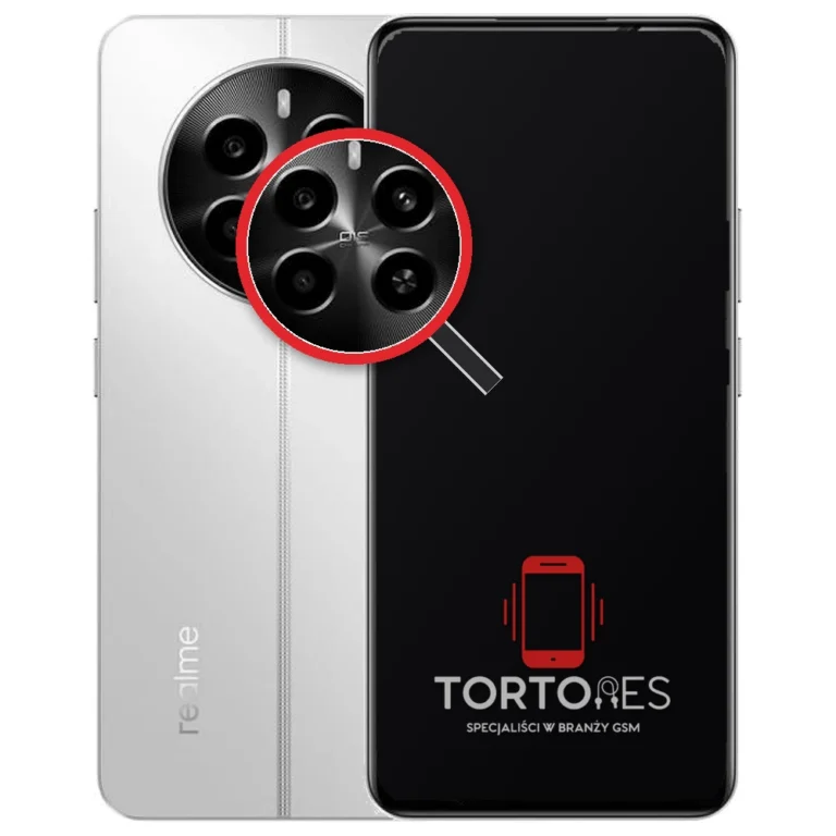 Realme 12 4G z lupą na tylnych aparatach - wymiana tylnej kamery