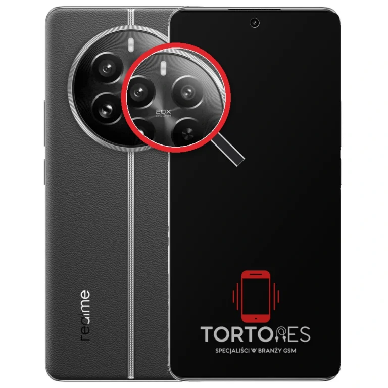Realme 12 Pro 5G z lupą na tylnych aparatach - wymiana tylnej kamery