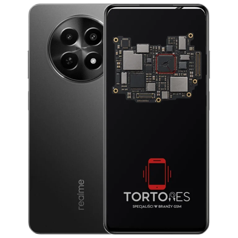 Realme 12x 5G (EU) z ilustracją płyty głównej - naprawa płyty głównej