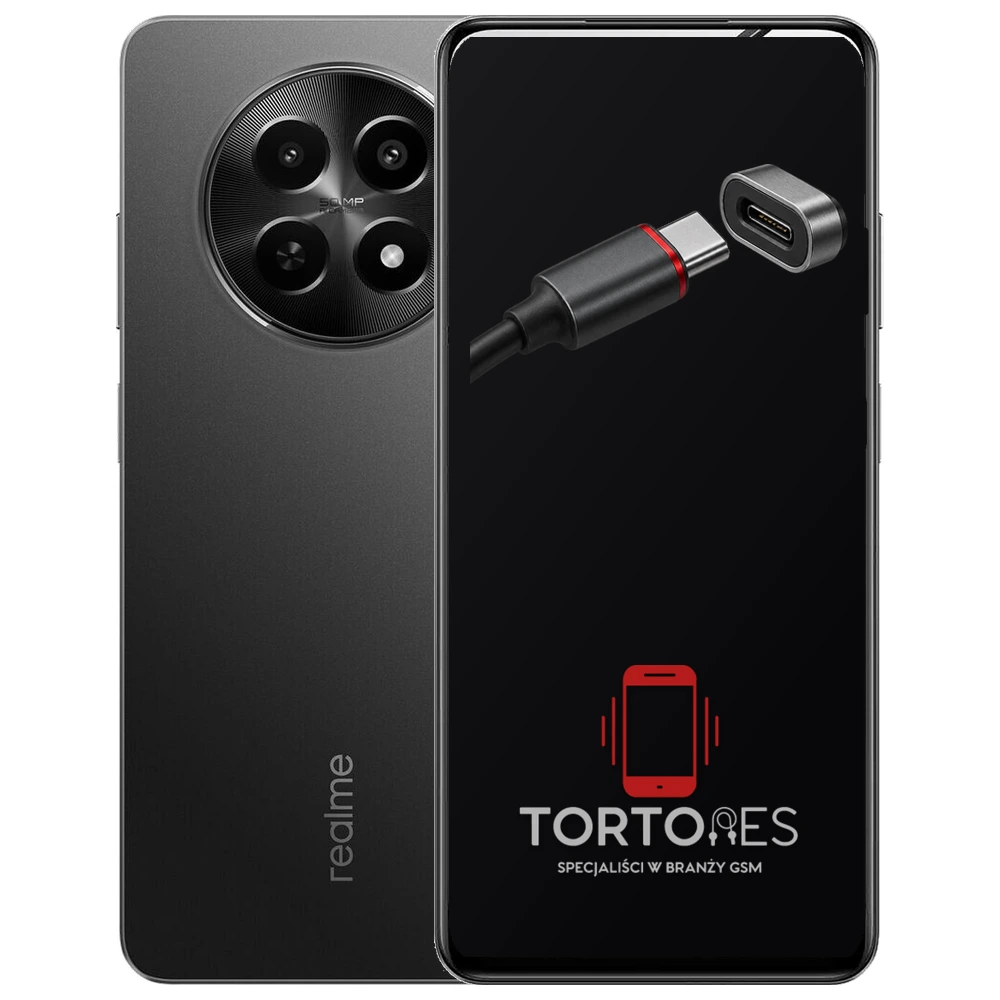 Realme 12x 5G (EU) z ilustracją złącza ładowania - naprawa złącza ładowania
