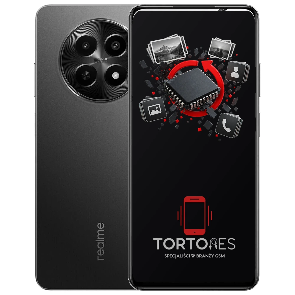 Realme 12x 5G (EU) z ilustracją odzyskiwania danych - odzyskiwanie danych