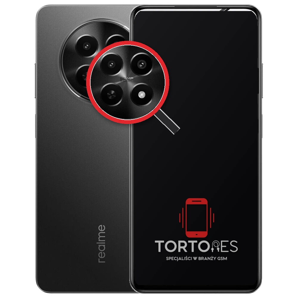 Realme 12x 5G (EU) z lupą na tylnych aparatach - wymiana tylnej kamery