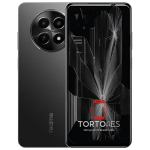 Realme 12x 5G (EU) z ilustracją pękniętego wyświetlacza - wymiana zbitego wyświetlacza