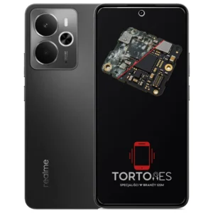 Realme 14 5G z ilustracją zalania - czyszczenie po zalaniu