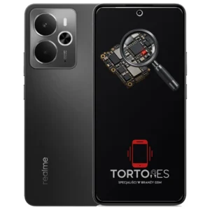 Realme 14 5G z symbolem diagnostyki - diagnoza telefonu