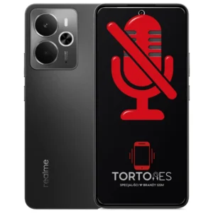Realme 14 5G z symbolem mikrofonu - naprawa mikrofonu