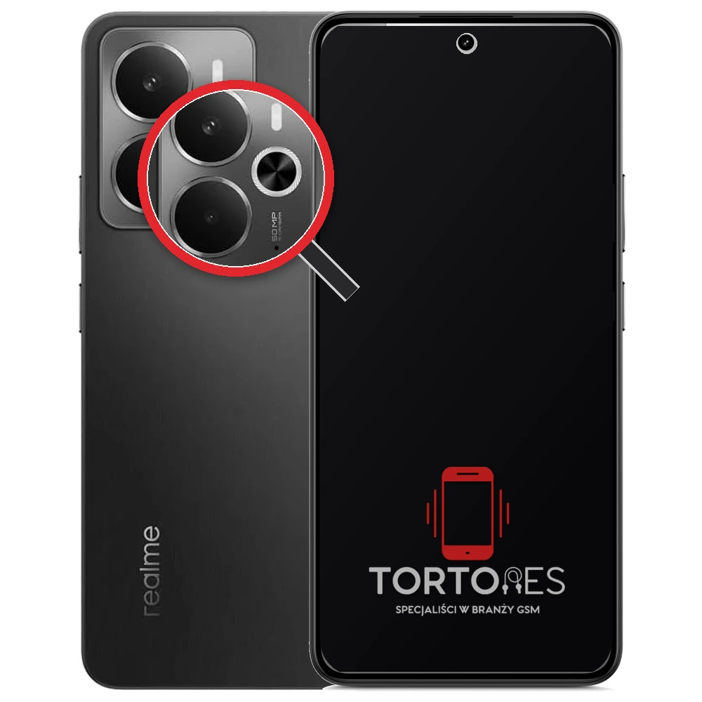 Realme 14 5G z lupą na tylnych aparatach - wymiana tylnej kamery
