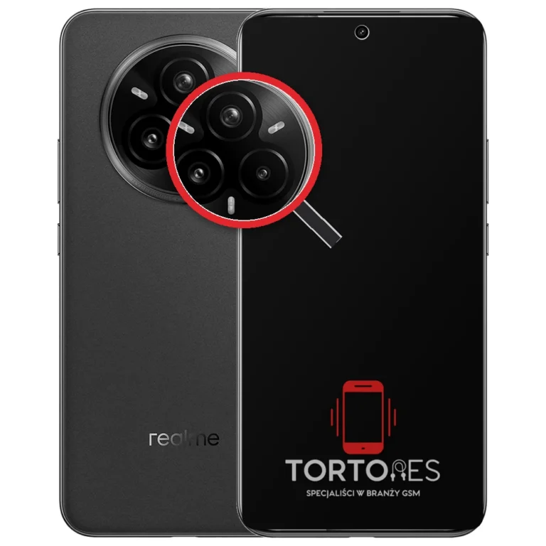 Realme 14 Pro+ 5G z lupą na tylnych aparatach - wymiana tylnej kamery