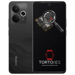 Realme 14T 5G z symbolem diagnostyki - diagnoza telefonu