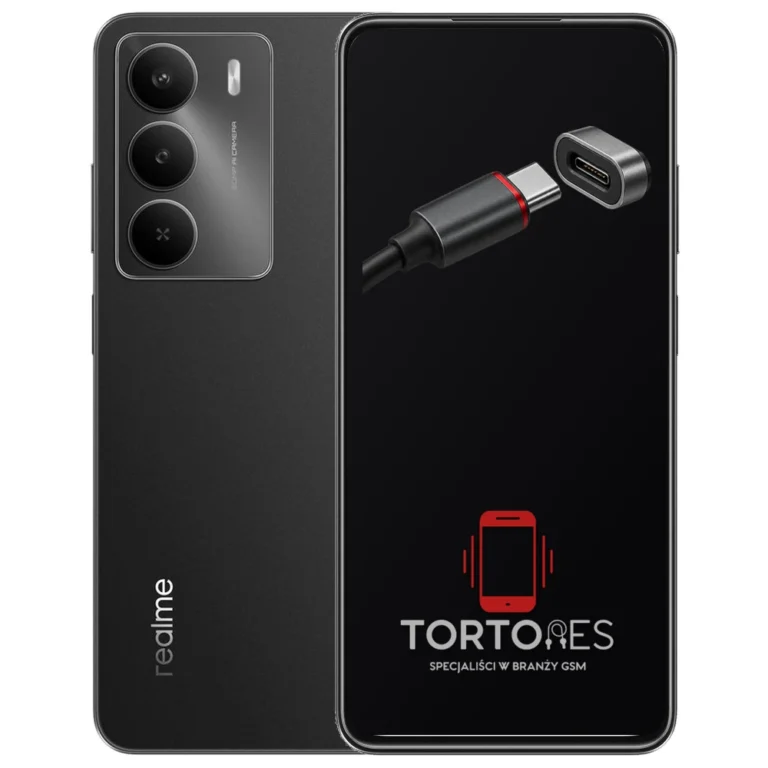 Realme 14x 5G (EU) z ilustracją złącza ładowania - naprawa złącza ładowania