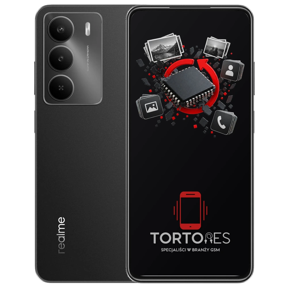 Realme 14x 5G (EU) z ilustracją odzyskiwania danych - odzyskiwanie danych