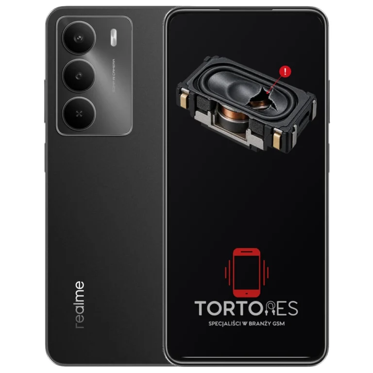 Realme 14x 5G (EU) z symbolem głośnika multimedialnego - wymiana głośnika multimedialnego