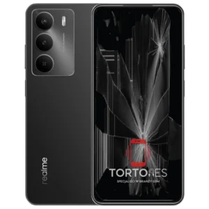 Realme 14x 5G (EU) z ilustracją pękniętego wyświetlacza - wymiana zbitego wyświetlacza