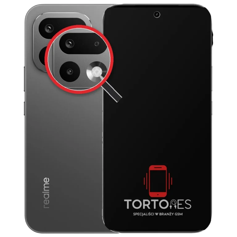 Realme 16 Pro 5G z lupą na tylnych aparatach - wymiana tylnej kamery