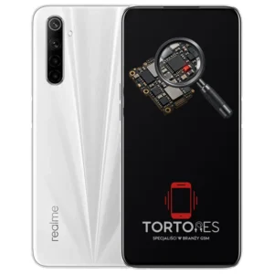 Realme 6 z symbolem diagnostyki - diagnoza telefonu