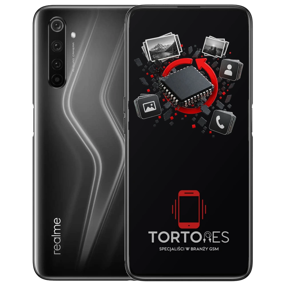 Realme 6 Pro z ilustracją odzyskiwania danych - odzyskiwanie danych