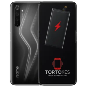 Realme 6 Pro z ilustracją baterii - wymiana baterii