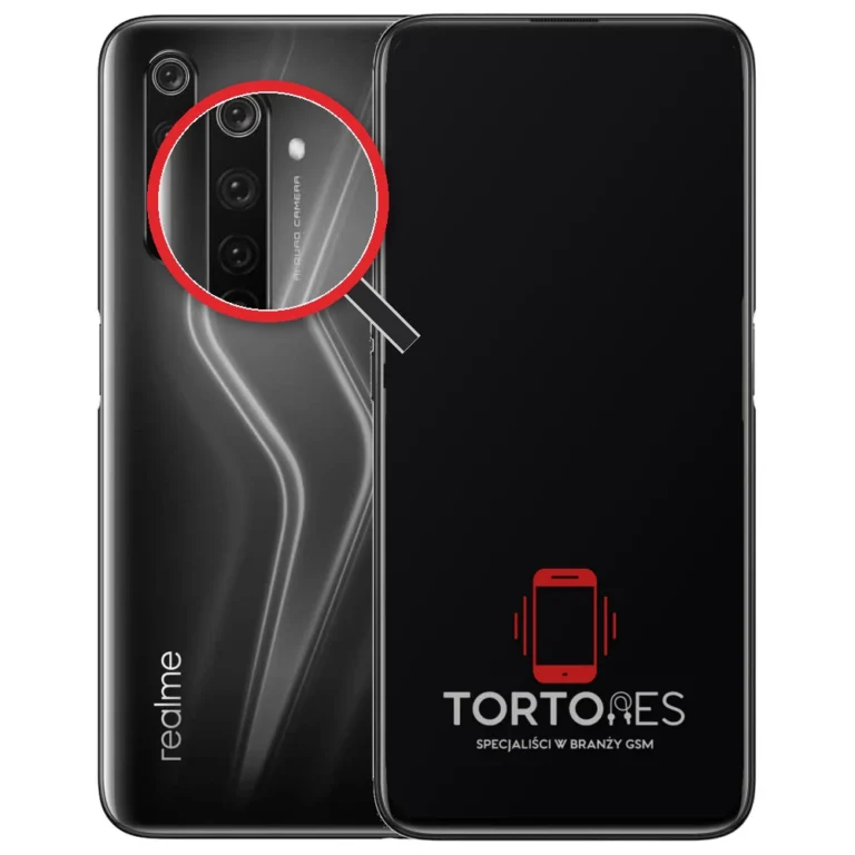 Realme 6 Pro z lupą na tylnych aparatach - wymiana tylnej kamery