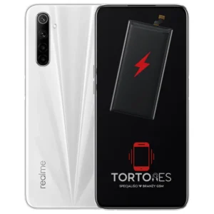 Realme 6 z ilustracją baterii - wymiana baterii