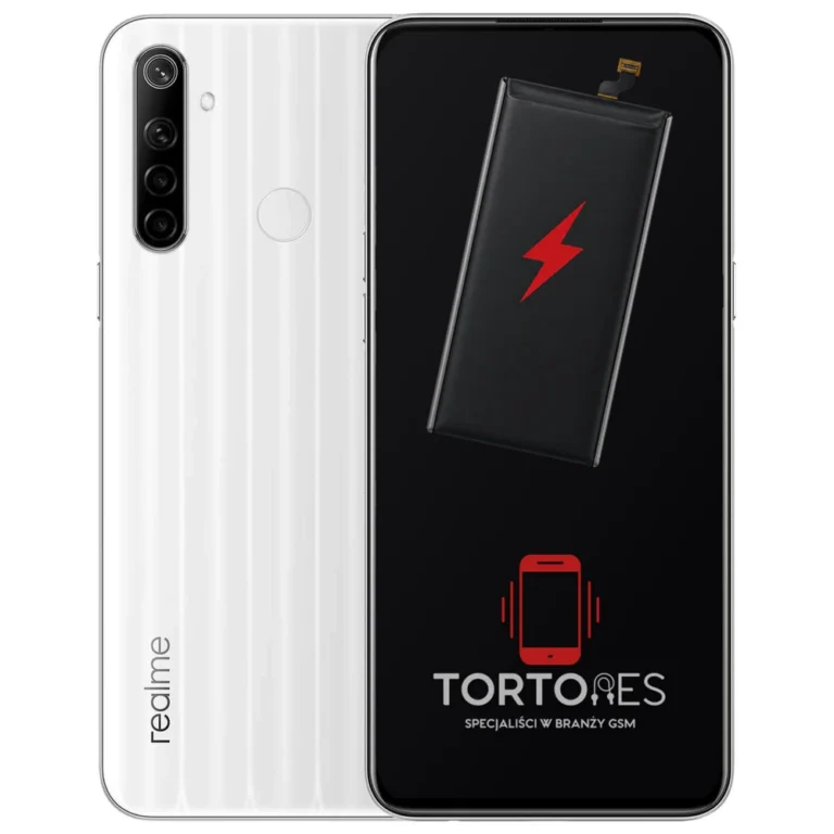Realme 6i z ilustracją baterii - wymiana baterii