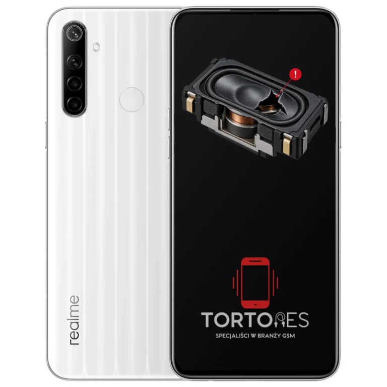Realme 6i z symbolem głośnika multimedialnego - wymiana głośnika multimedialnego