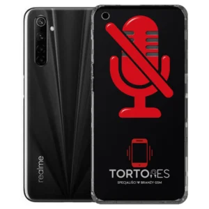 Realme 6s z symbolem mikrofonu - naprawa mikrofonu