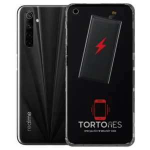 Realme 6s z ilustracją baterii - wymiana baterii