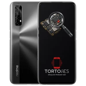 Realme 7 4G z symbolem diagnostyki - diagnoza telefonu