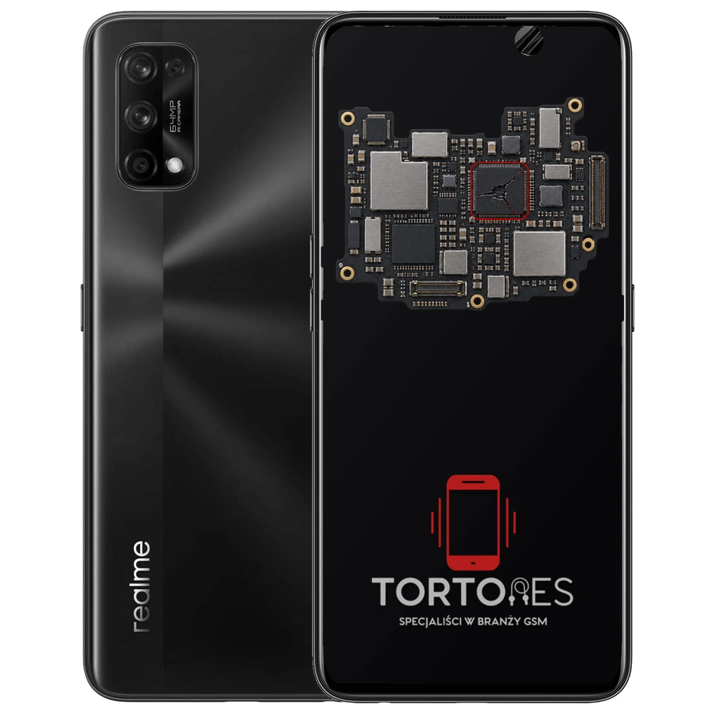 Realme 7 Pro z ilustracją płyty głównej - naprawa płyty głównej