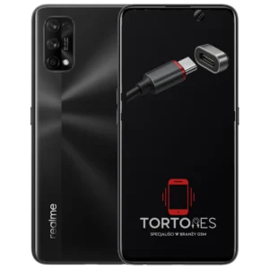 Realme 7 Pro z ilustracją złącza ładowania - naprawa złącza ładowania