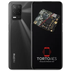 Realme 8 5G z ilustracją zalania - czyszczenie po zalaniu