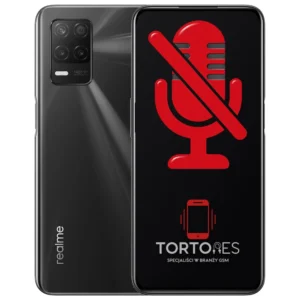 Realme 8 5G z symbolem mikrofonu - naprawa mikrofonu