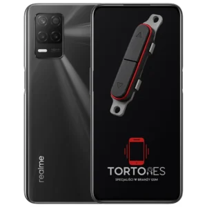 Realme 8 5G z symbolem przycisków - naprawa przycisków włączania i głośności