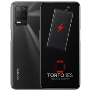 Realme 8 5G z ilustracją baterii - wymiana baterii