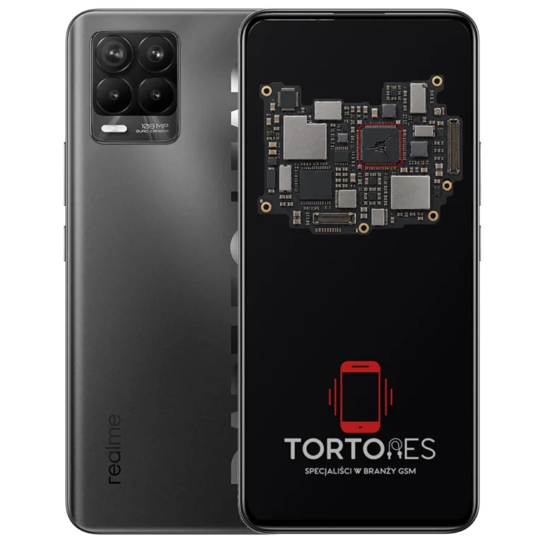 Realme 8 Pro z ilustracją płyty głównej - naprawa płyty głównej