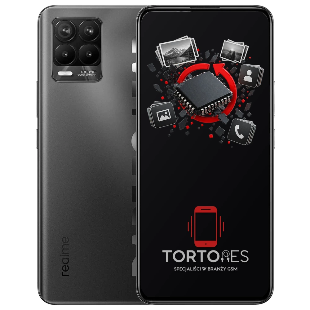 Realme 8 Pro z ilustracją odzyskiwania danych - odzyskiwanie danych