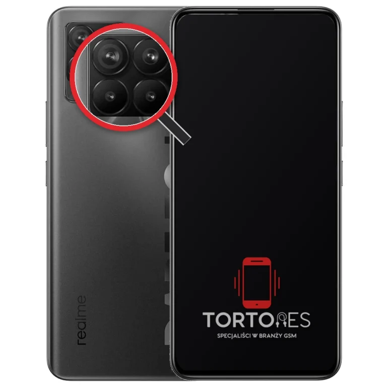 Realme 8 Pro z lupą na tylnych aparatach - wymiana tylnej kamery