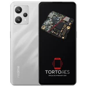 Realme 9 4G z ilustracją zalania - czyszczenie po zalaniu