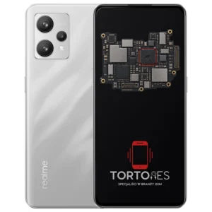 Realme 9 4G z ilustracją płyty głównej - naprawa płyty głównej