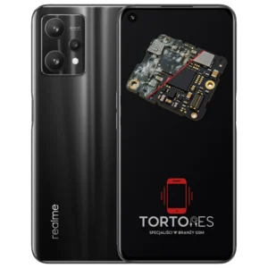 Realme 9 Pro 5G z ilustracją zalania - czyszczenie po zalaniu
