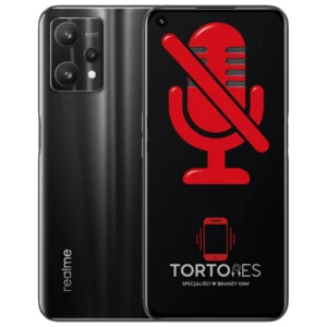 Realme 9 Pro 5G z symbolem mikrofonu - naprawa mikrofonu