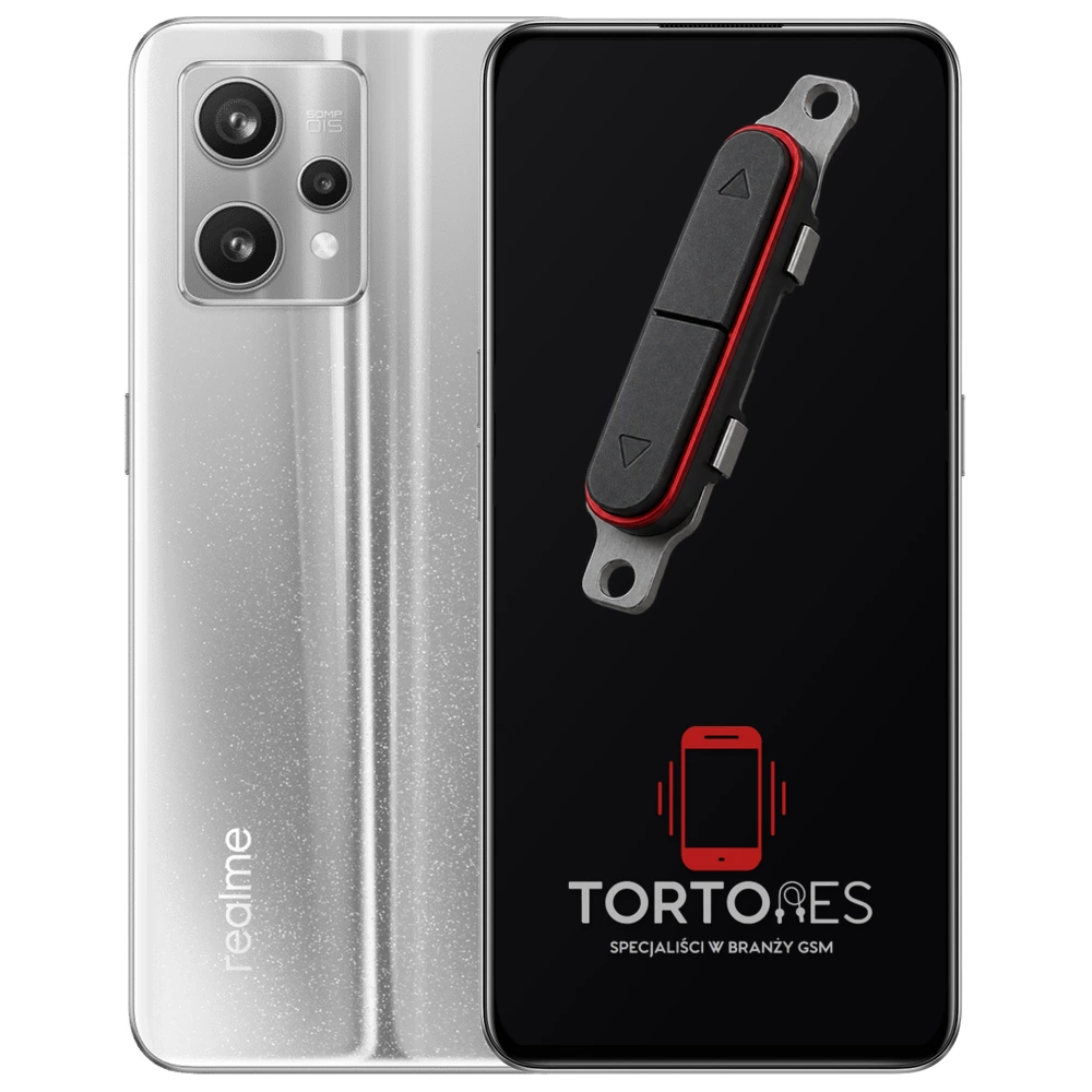 Realme 9 Pro+ 5G z symbolem przycisków - naprawa przycisków włączania i głośności